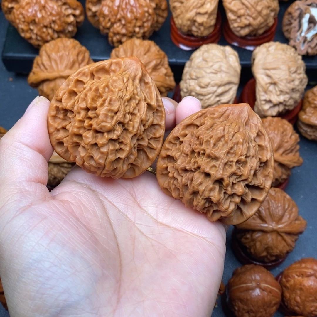 把件文玩核桃46官帽