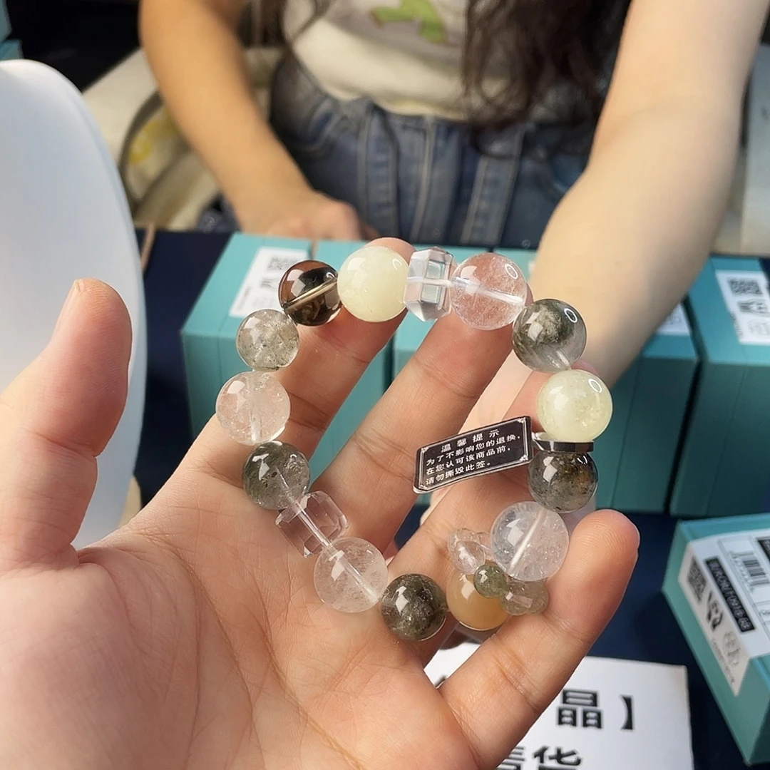 手链银S925镶嵌水晶