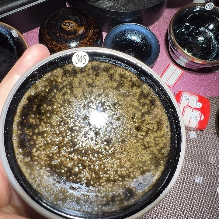 茶盏古**u建窑建盏茶器346