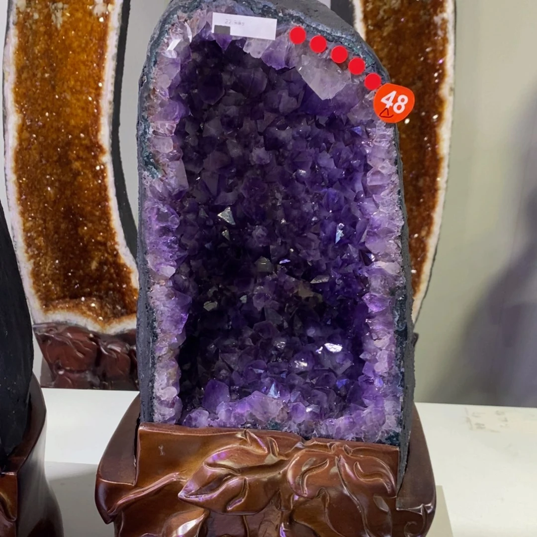 未镶嵌大型摆件（非配饰）紫晶