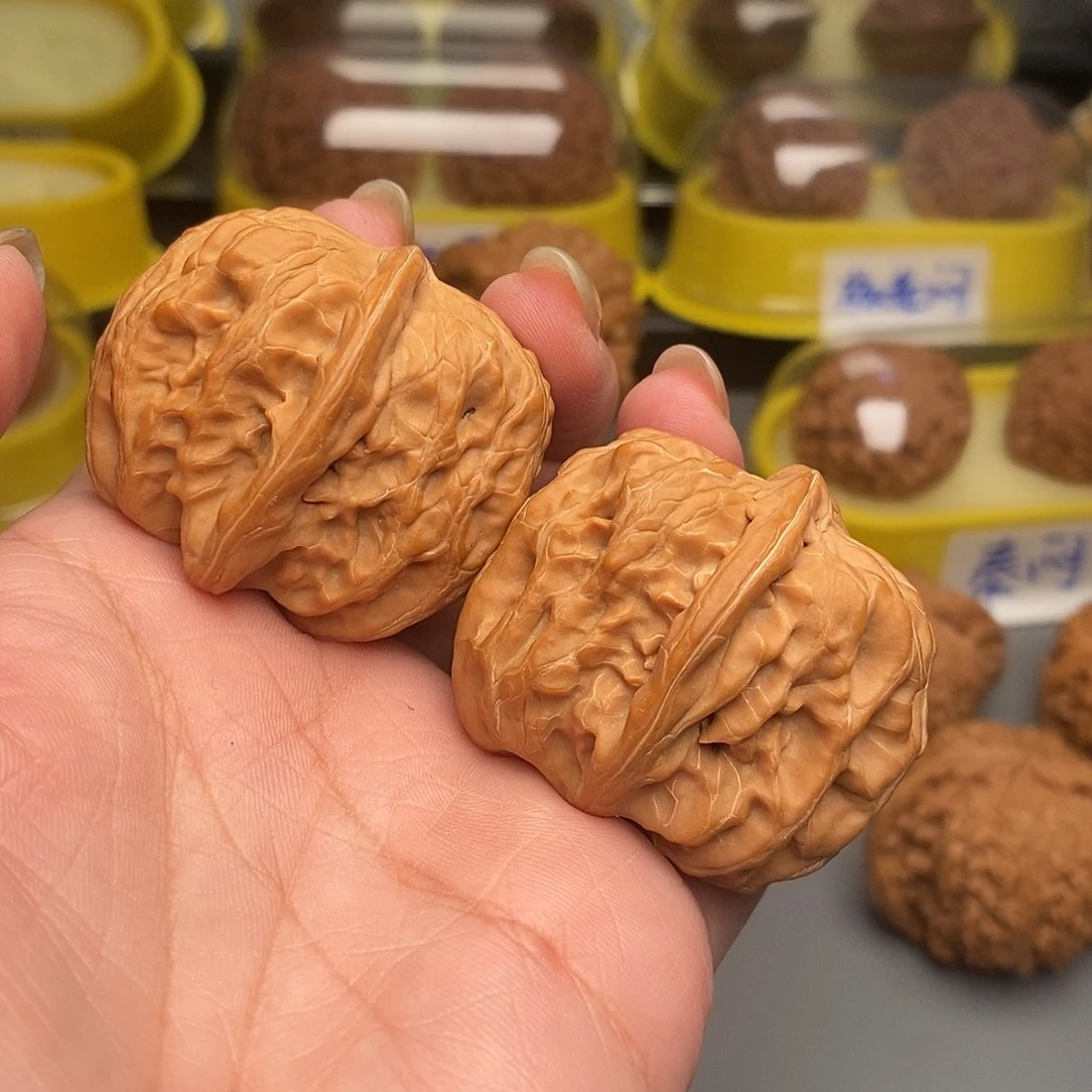 木质类平谷方块一对