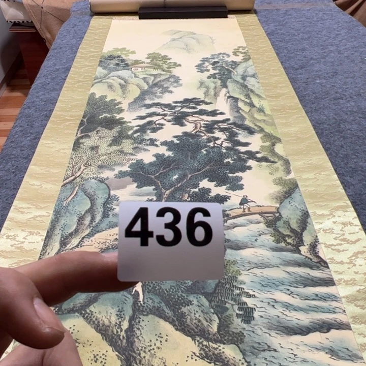 杨***福陶精品回流老字画等