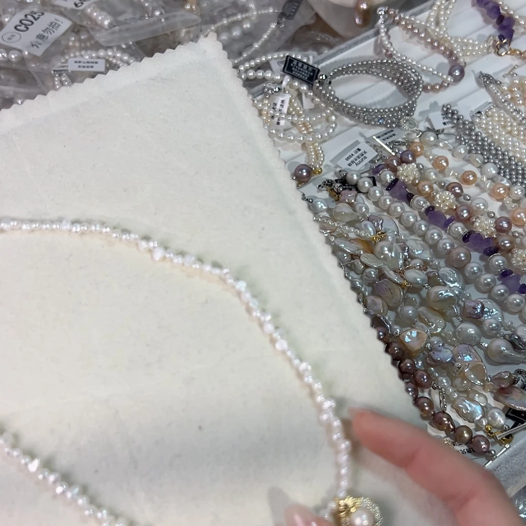 设计款珠宝首饰未镶嵌淡水珍珠