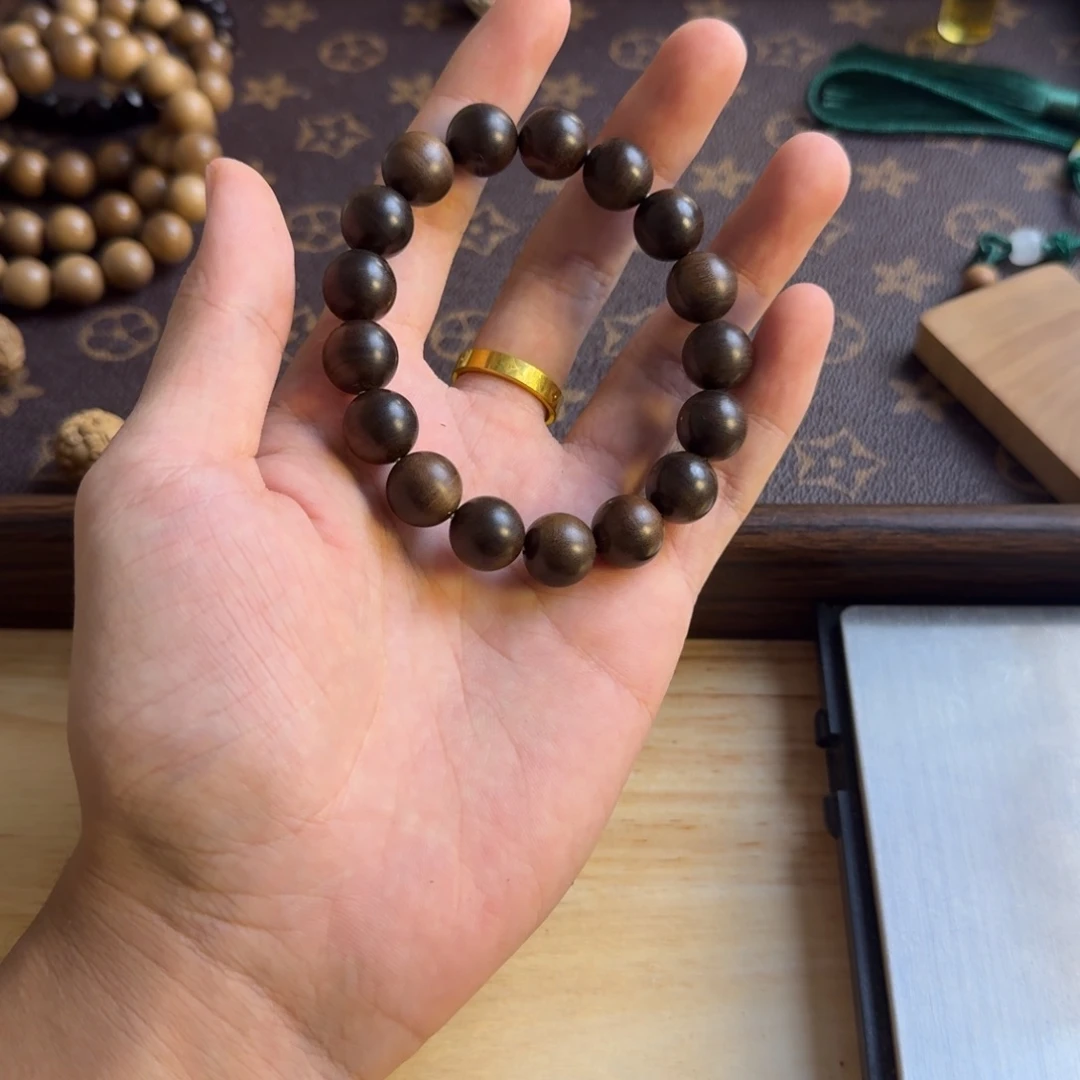 哈***3檀香木手串/手链太妃糖系列1.2阴沉沉水百年系列