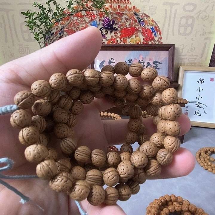 吊坠桃核108脖挂