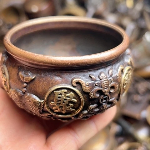 铜制文玩把玩物件