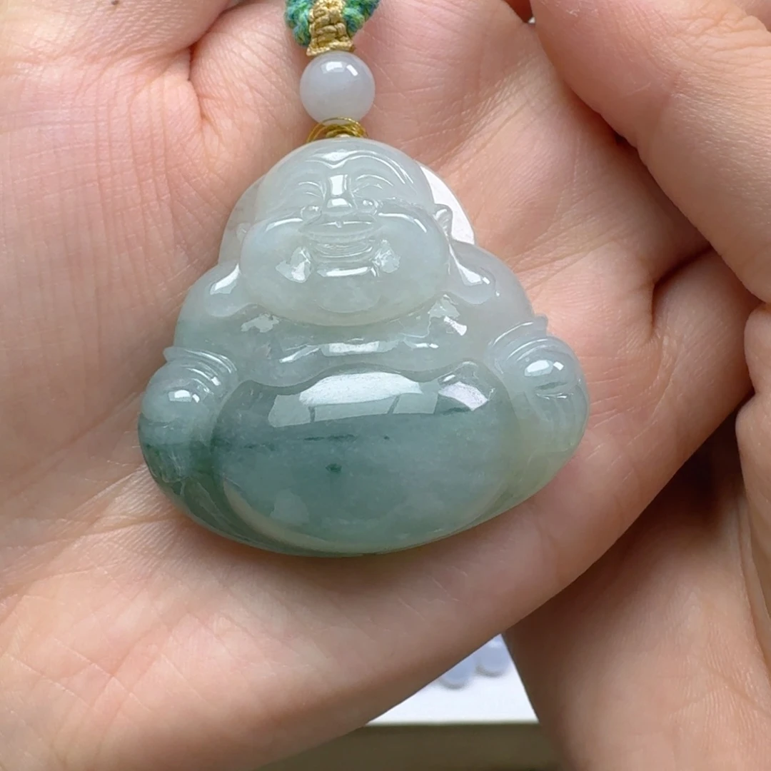 颈饰未镶嵌翡翠天然