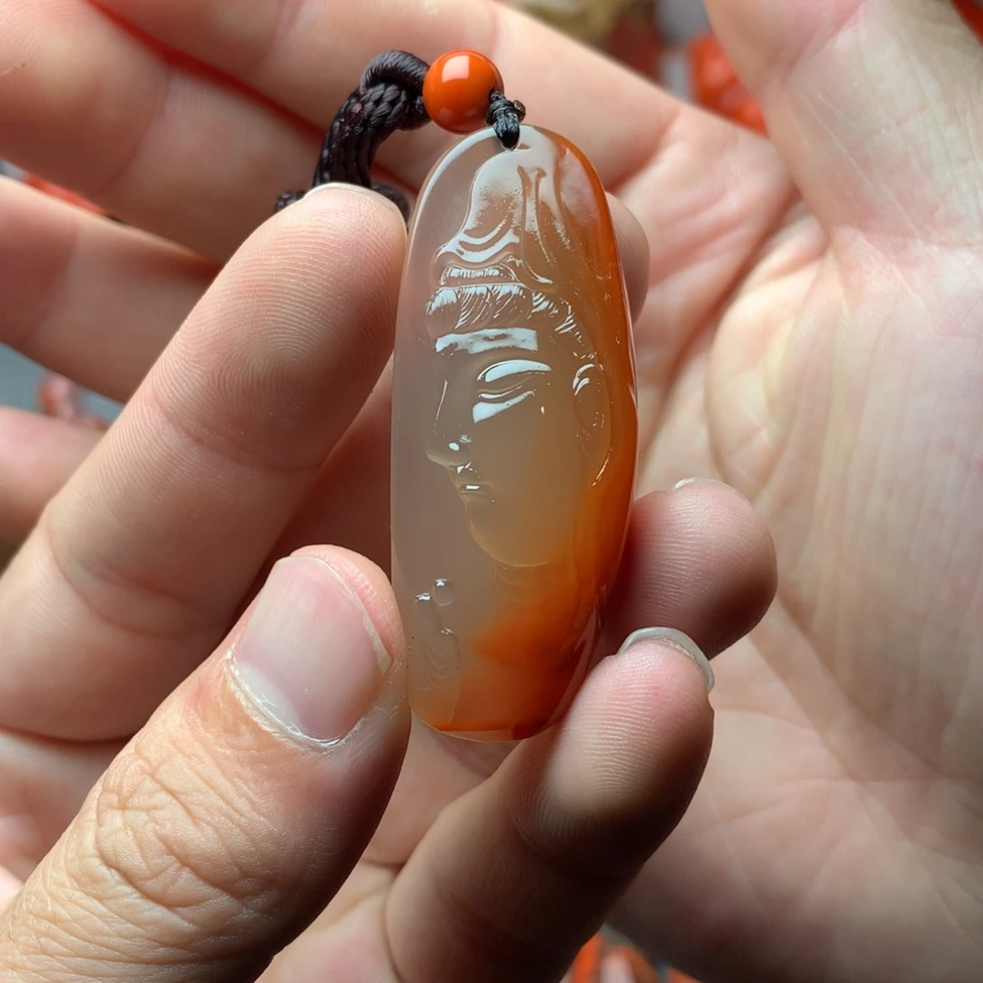 南红玛瑙未镶嵌1冰飘观音