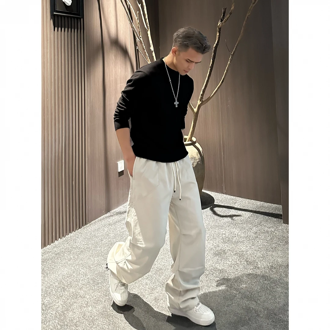 【Mark马克】冬季加绒工装伞兵百搭休闲显腿长男士长裤1792