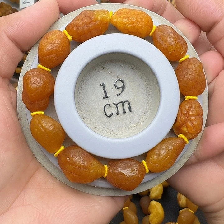 蜜蜡未镶嵌裸石天然蜜蜡手串