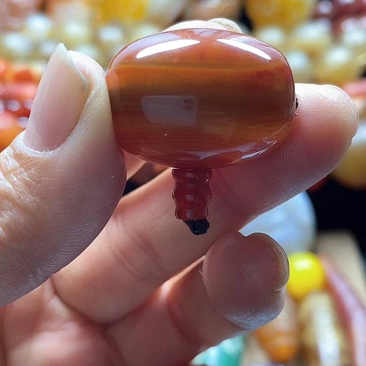 玛瑙/玉髓颈饰合金