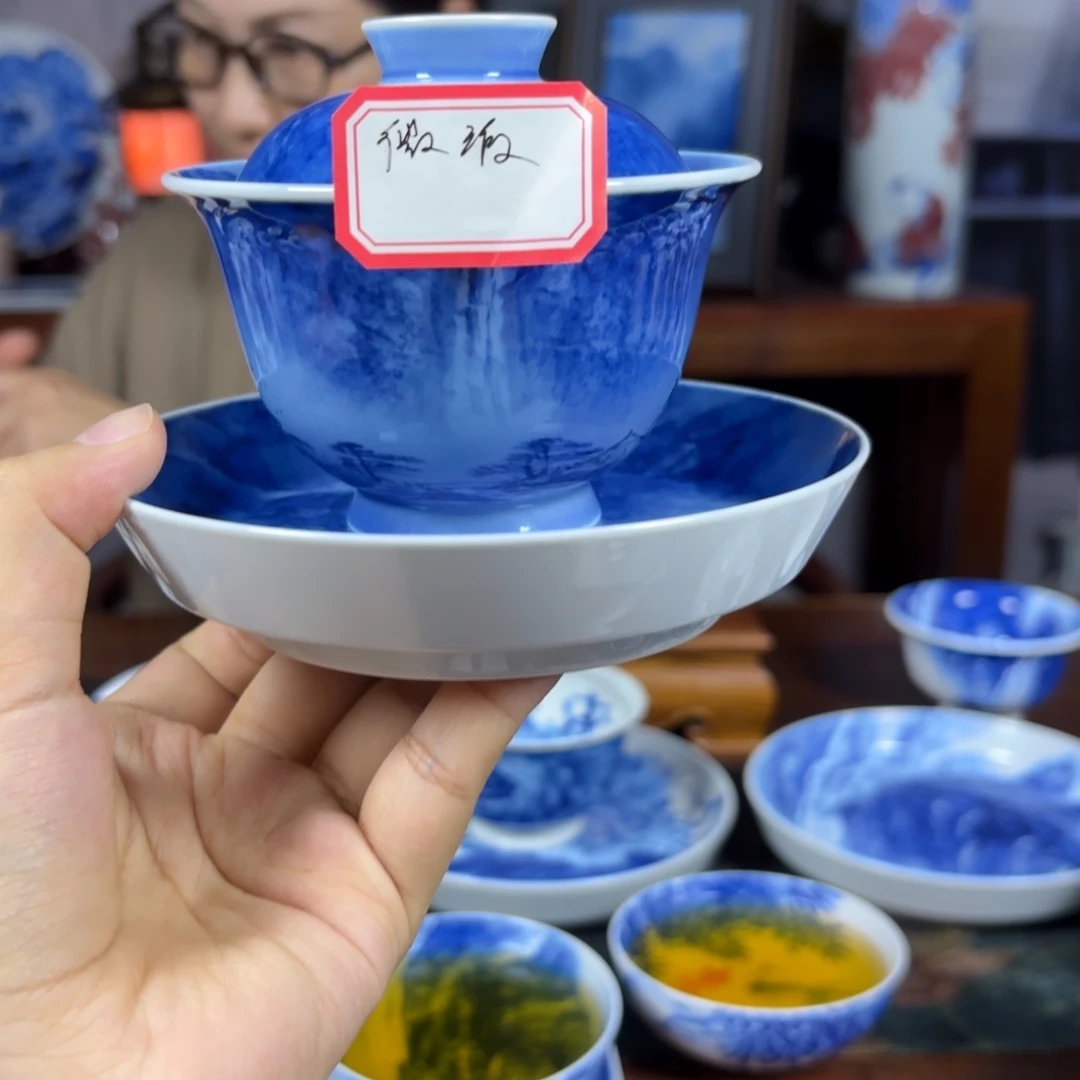 国一王老师手绘山水