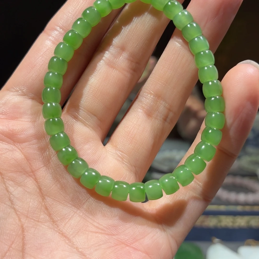 和田玉未镶嵌手串