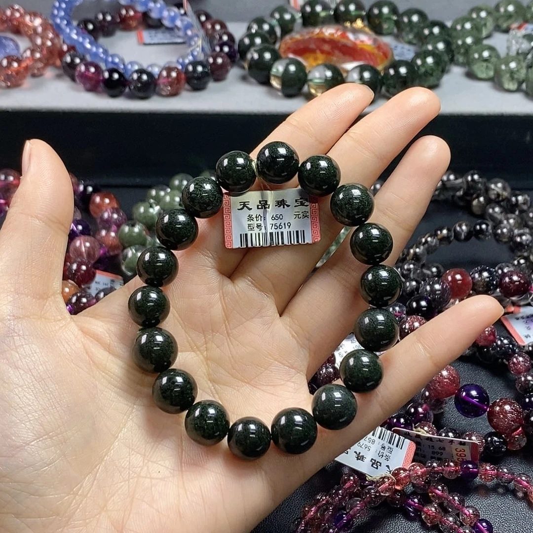 手链水晶未镶嵌绿幽灵75619