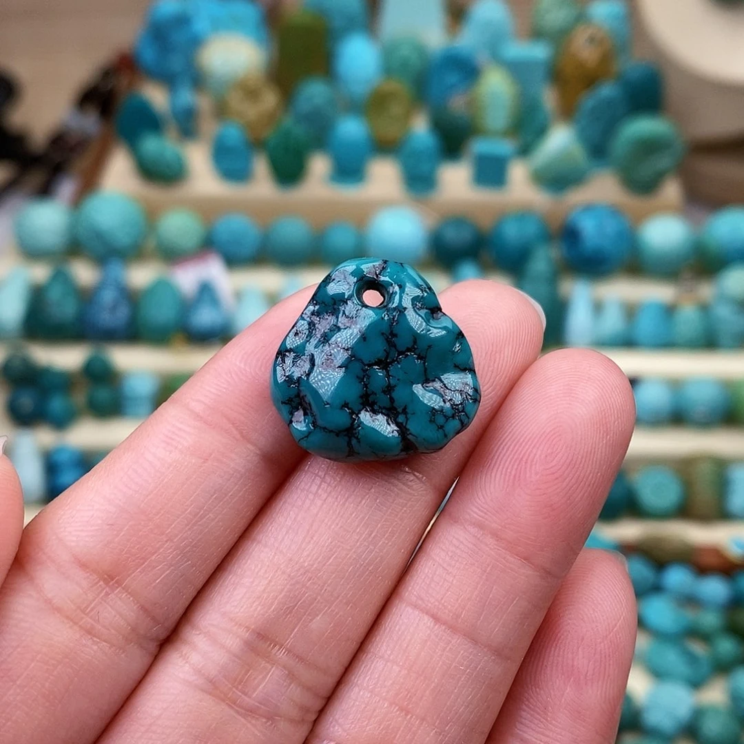 绿松石珠宝奇石未镶嵌