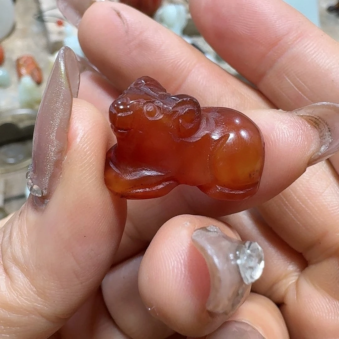 玛瑙/玉髓车挂未镶嵌