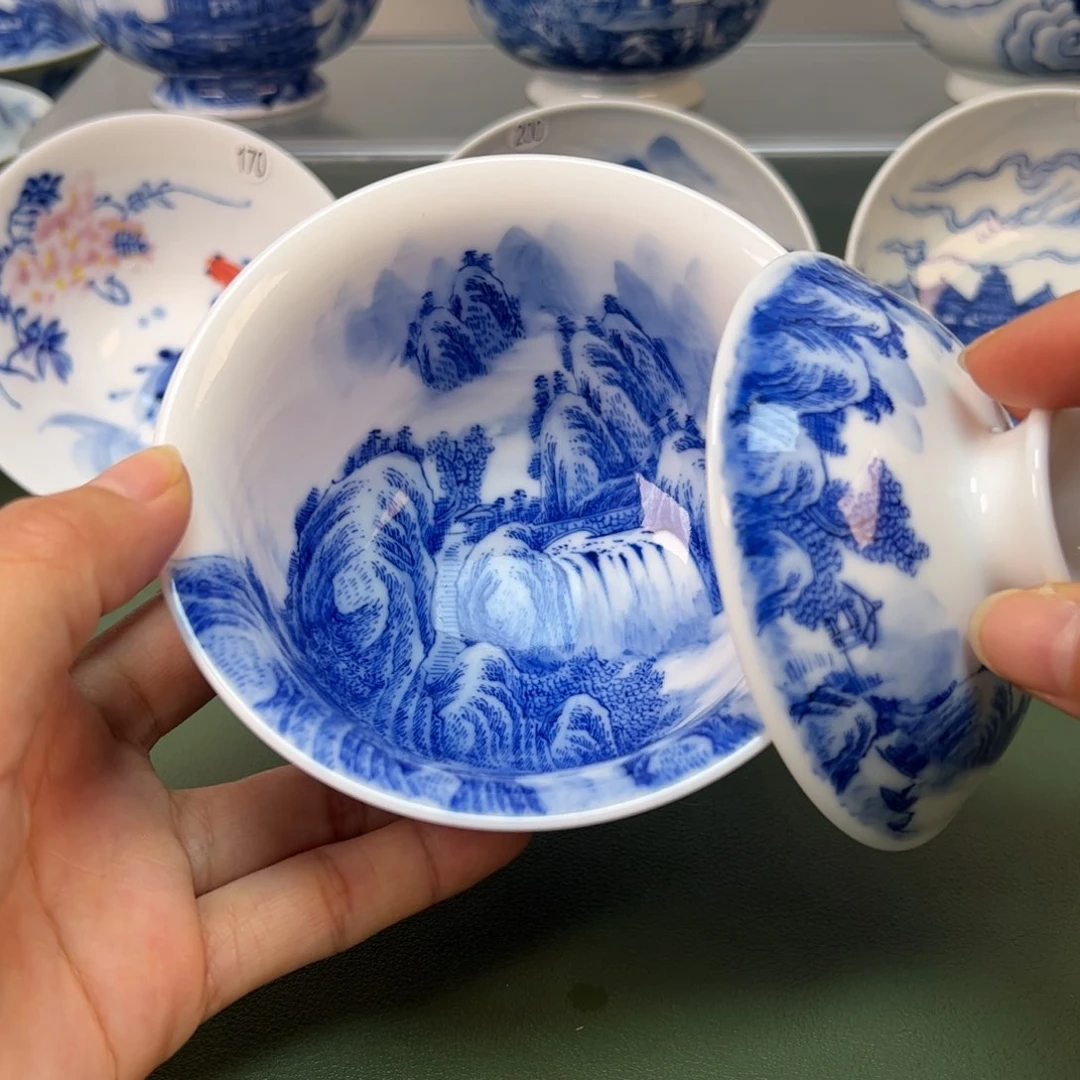 杯木木景德镇纯手绘茶具104