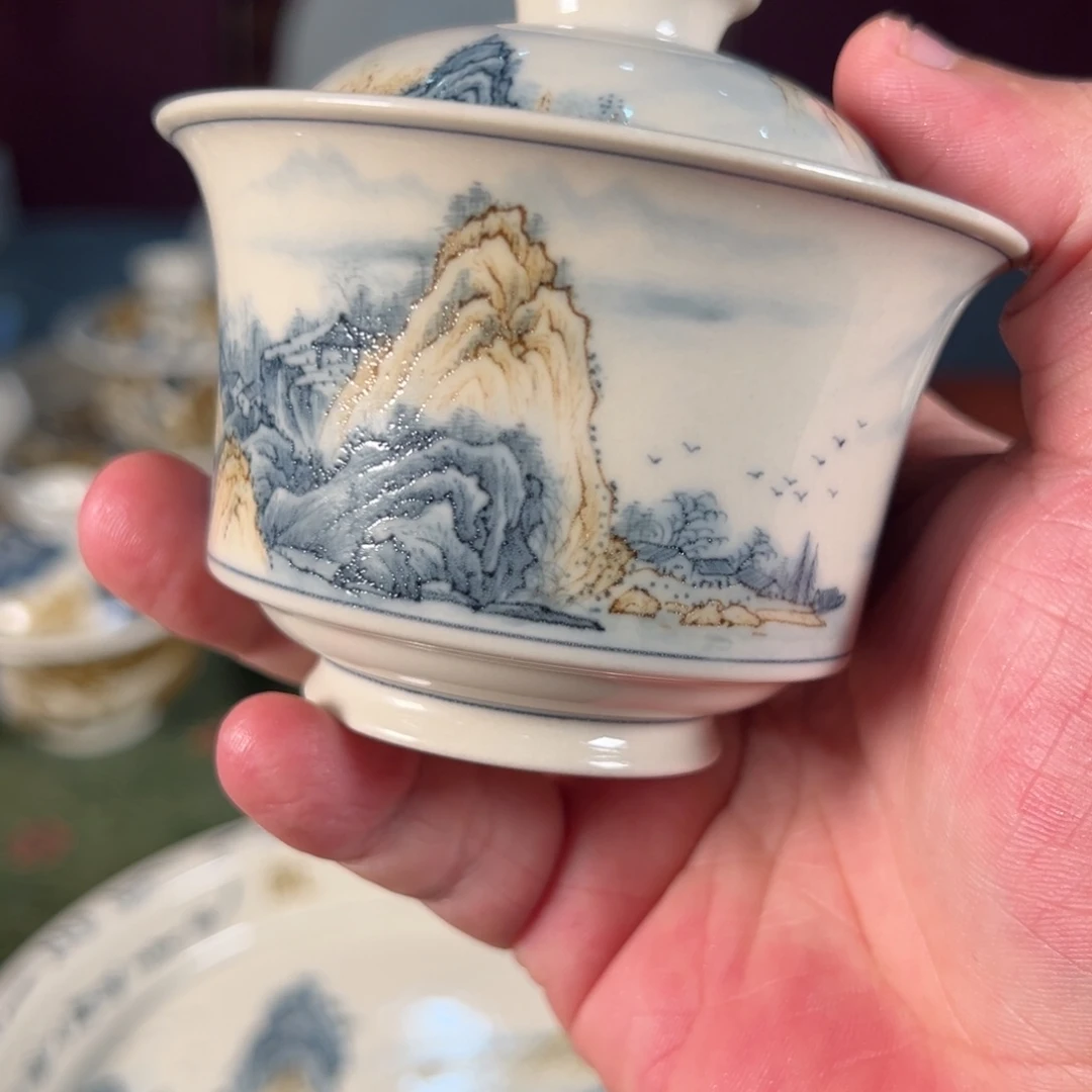 杯景德镇手绘陶瓷