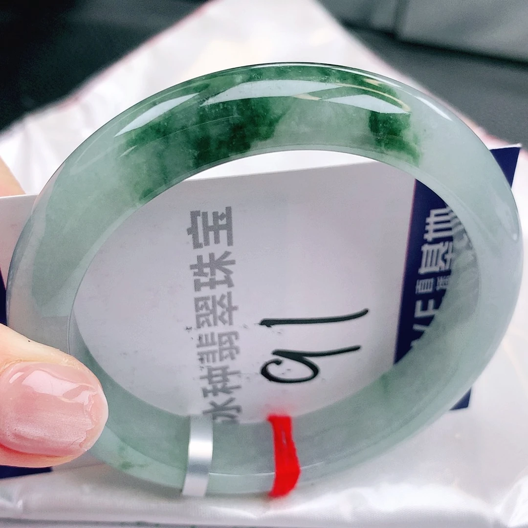 翡翠未镶嵌手镯缅甸天然a货翡翠