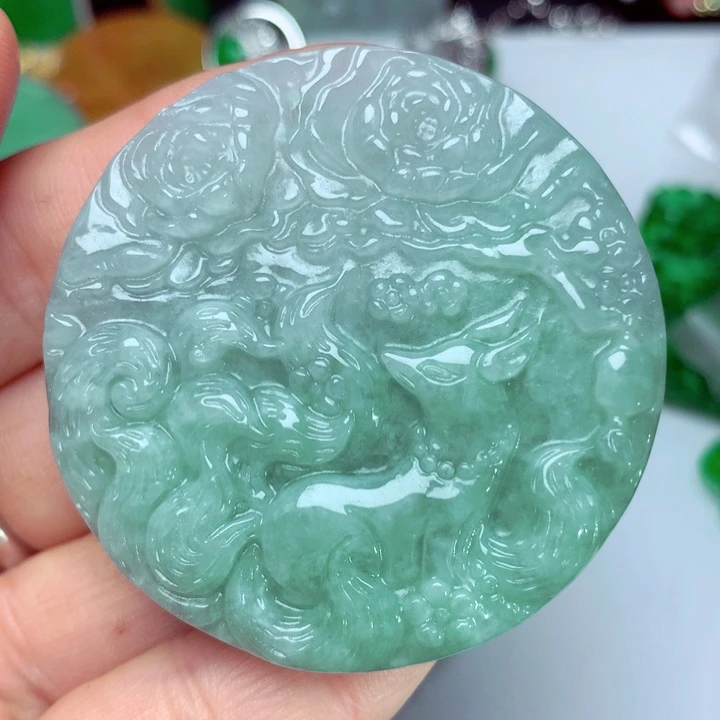 翡翠吊坠(不含链)未镶嵌