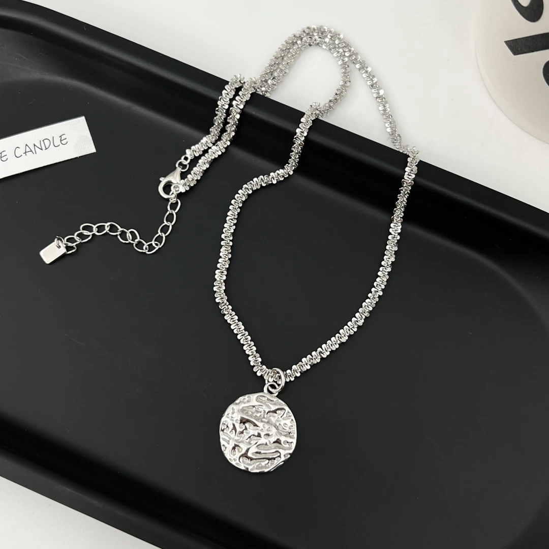 坠链均925银 《漫天星辰》设计师高级感blingbling项链43+8cm