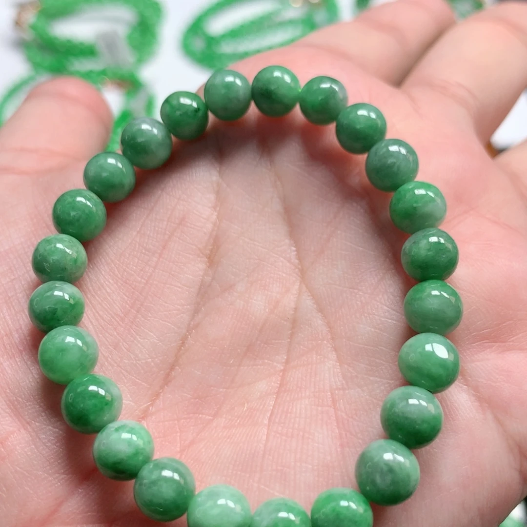 翡翠未镶嵌手链翡翠