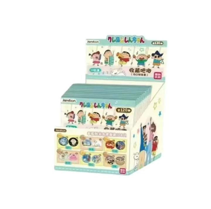 蜡笔小新日常120款 正版徽章收藏盲袋