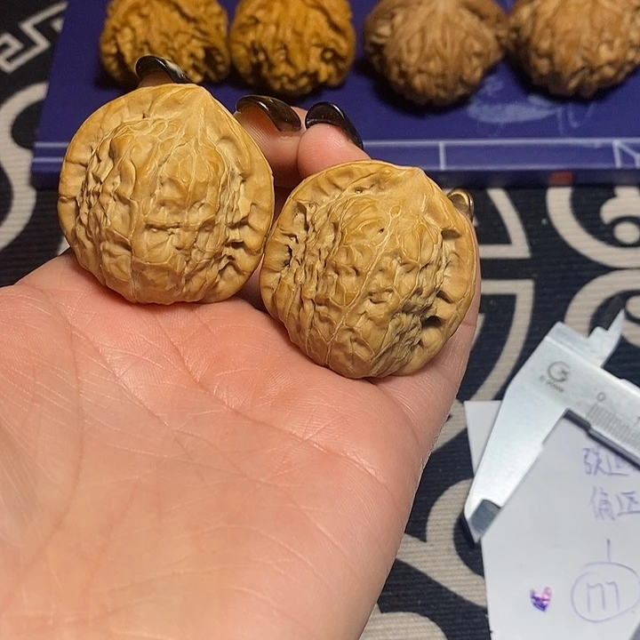 文玩核桃把件南瓜墩37