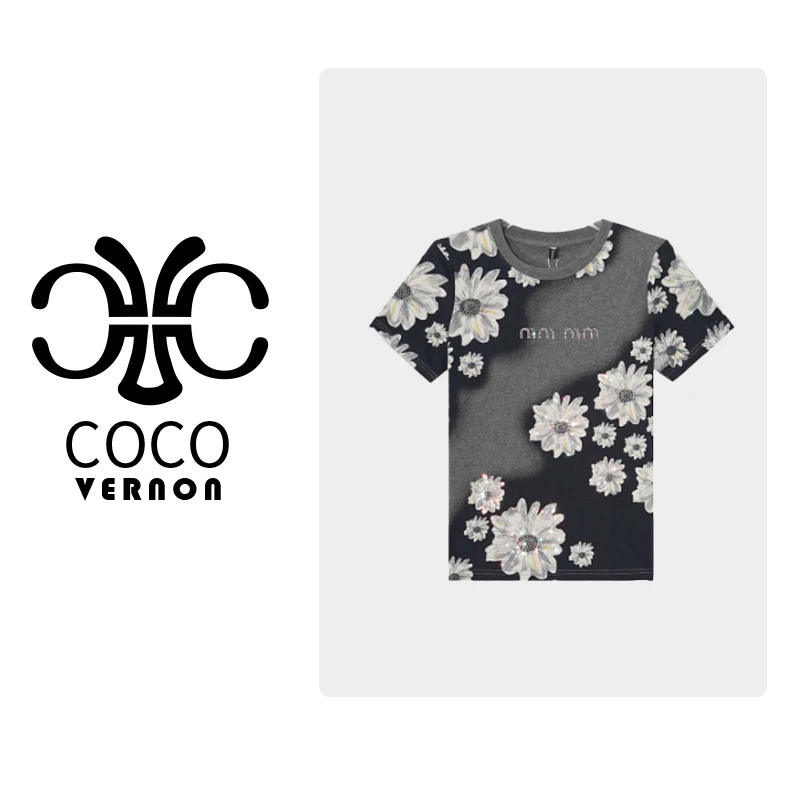 A79126新款洋气百搭短袖