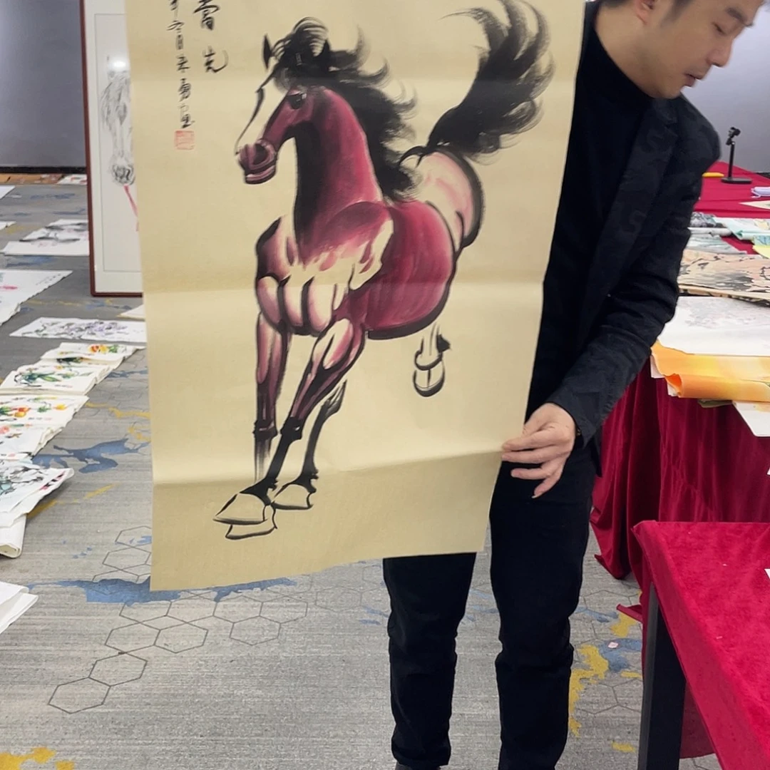 名人名画手工制作