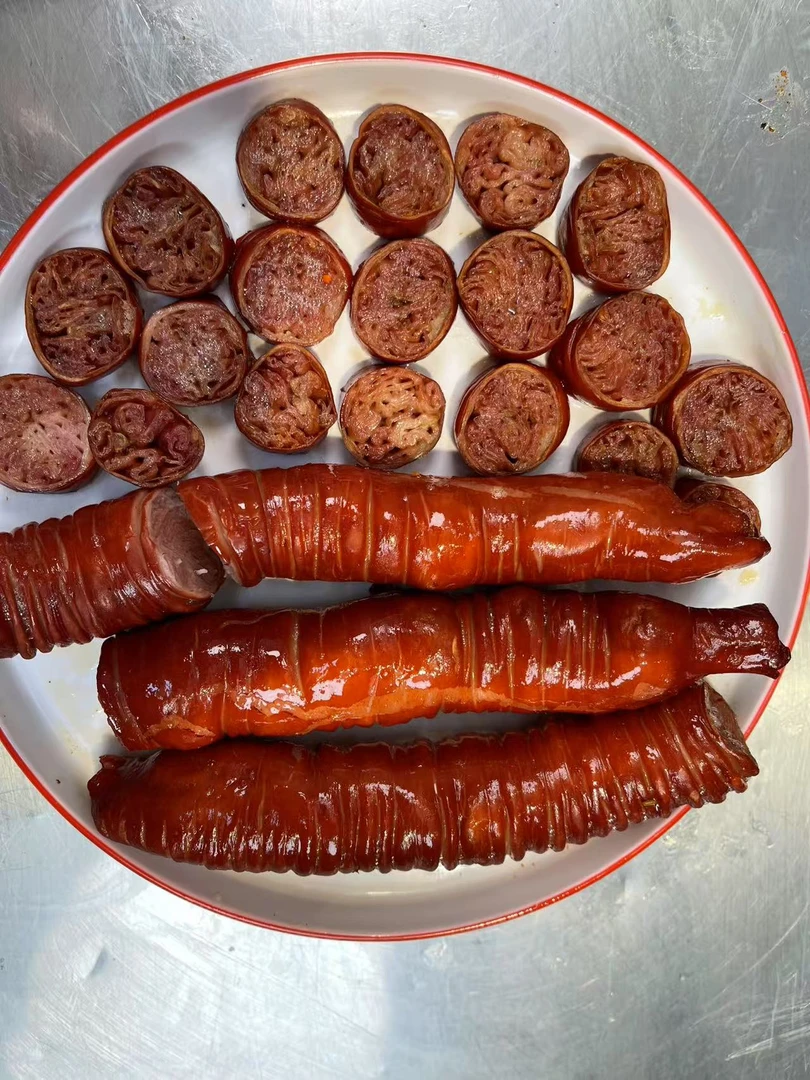 公主哥香辣猪套肠（大肠套小肠）顺丰包邮