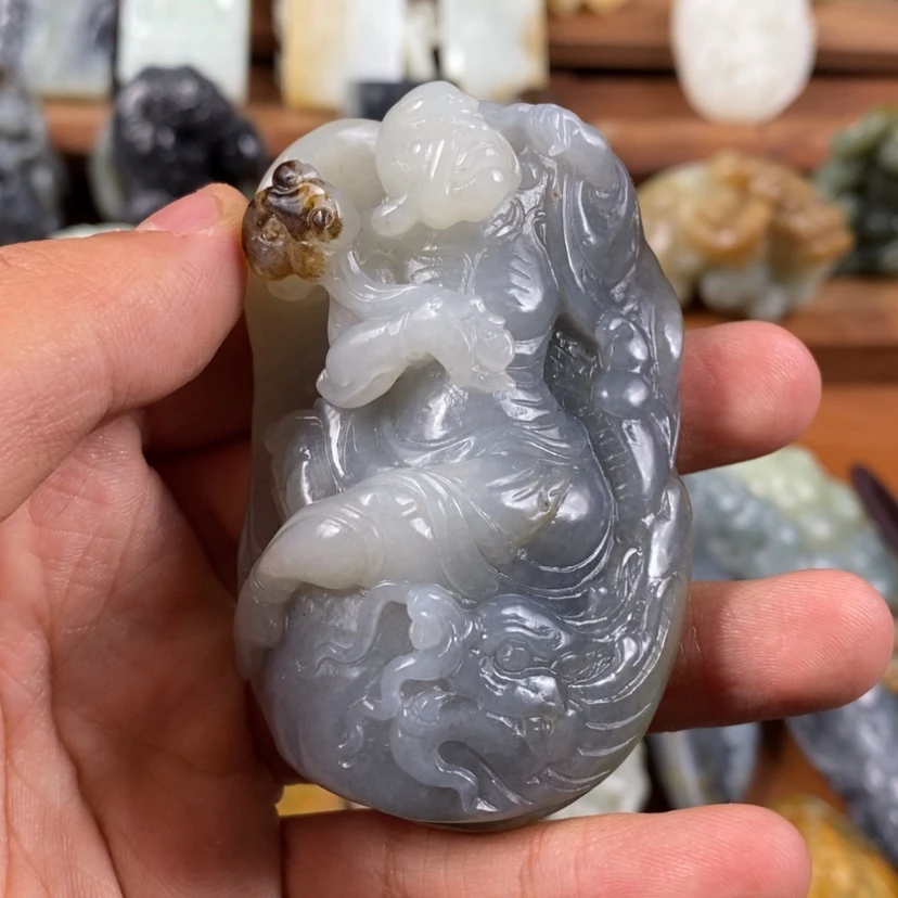 【闪购商品】未镶嵌和田玉把件钰**。