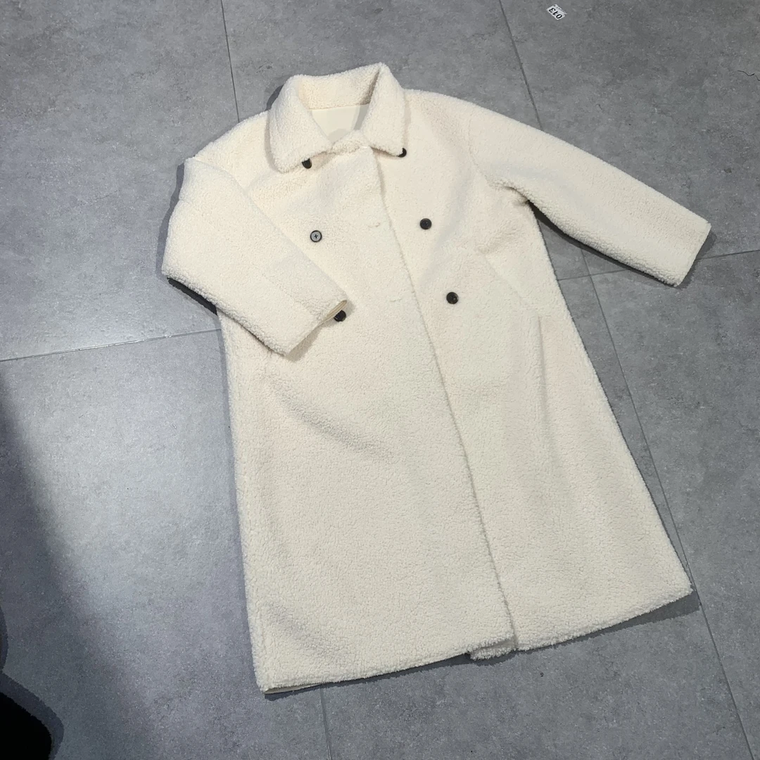 2508【冯七七】新款双排扣大衣