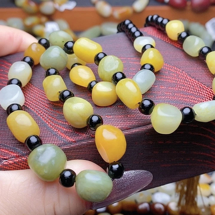 和田玉手链未镶嵌