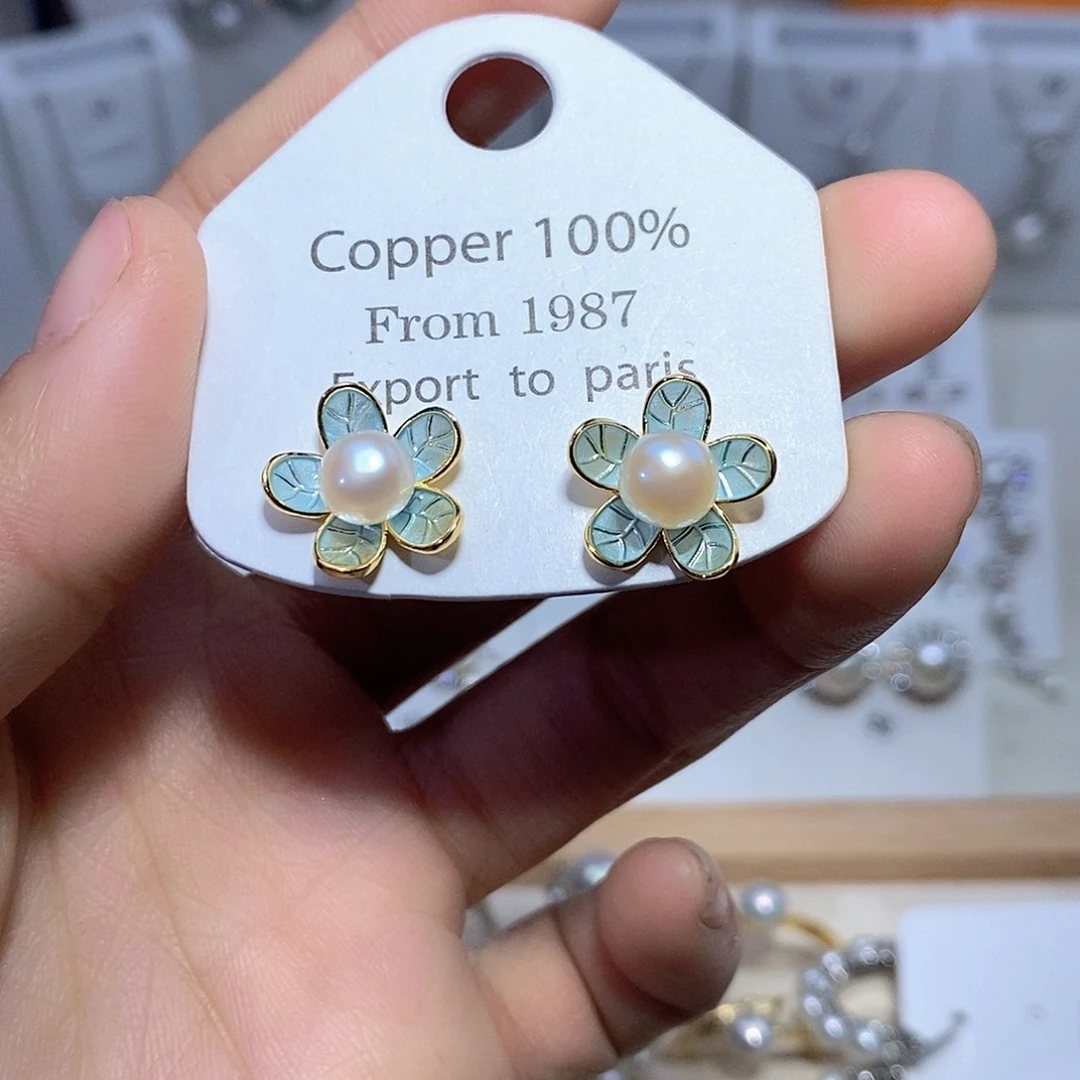 耳饰未镶嵌淡水珍珠