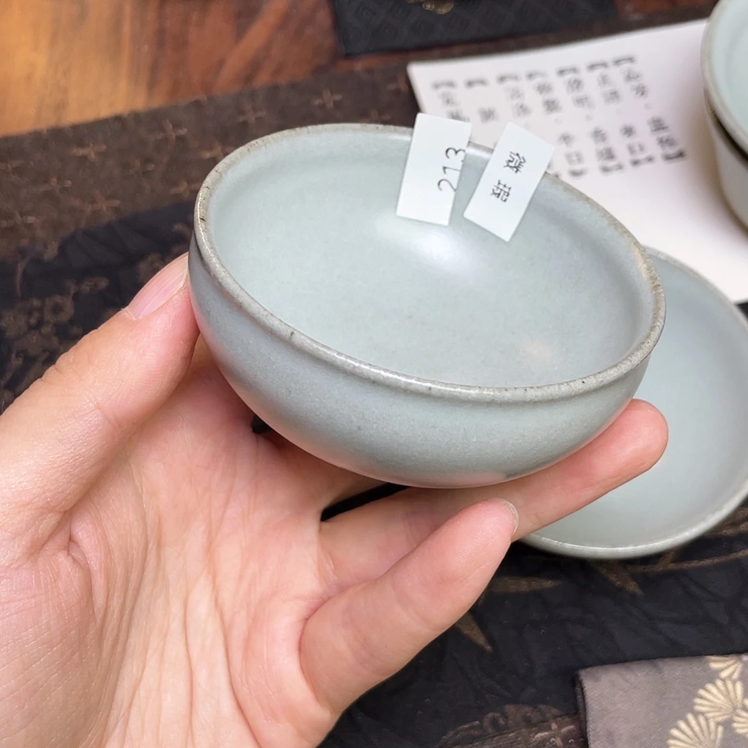 会***洋茶盏213福临号建盏柴烧薄胎微瑕