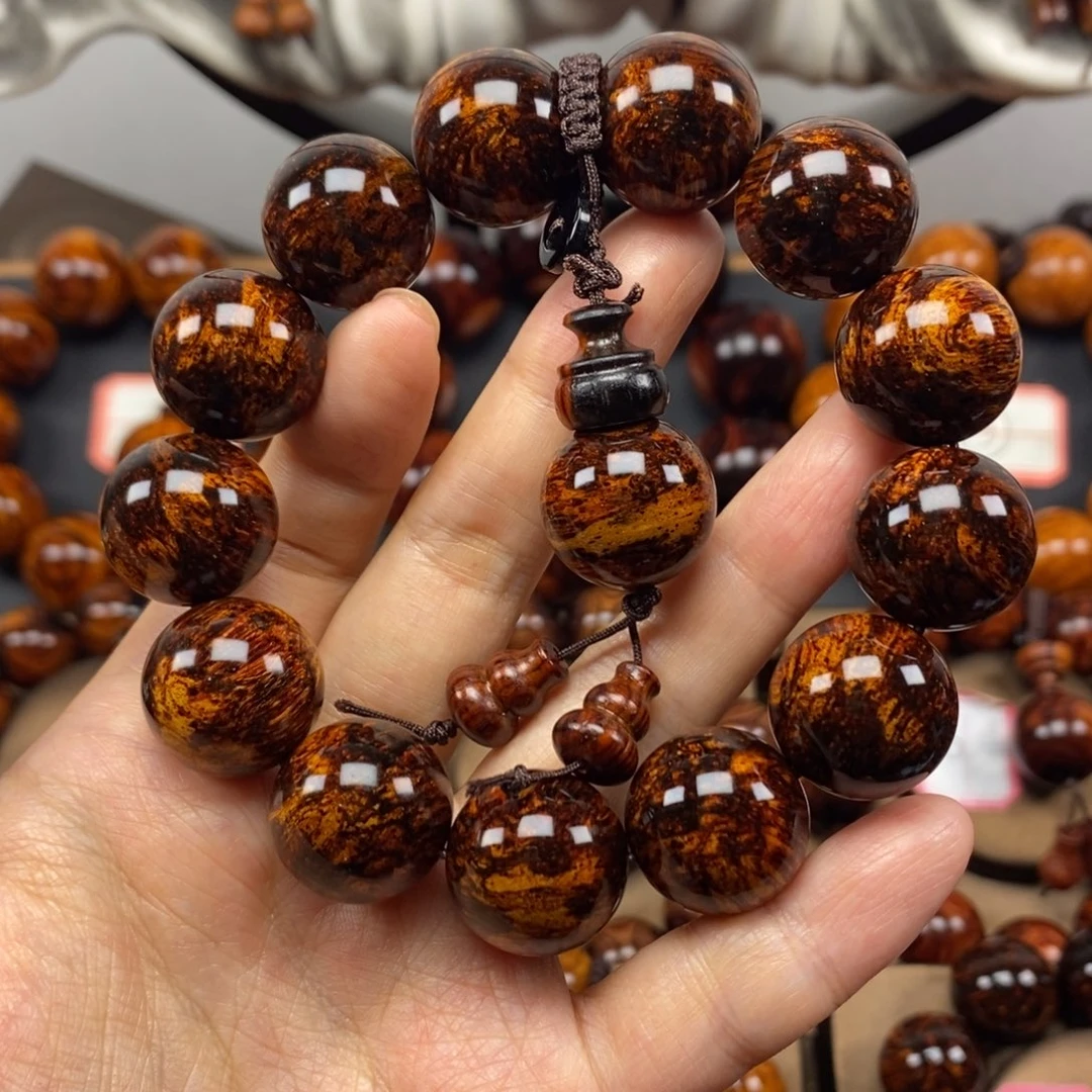 【闪购商品】黄花梨/降香黄檀1.8黑金爆满花纹