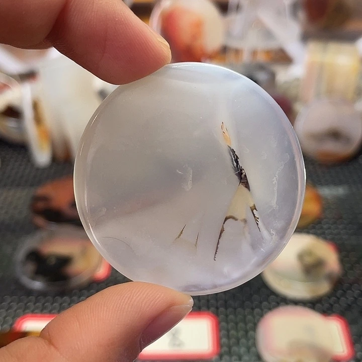 玛瑙/玉髓合金颈饰