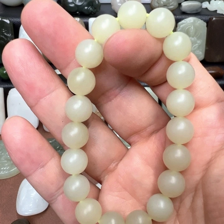 未镶嵌手串和田玉