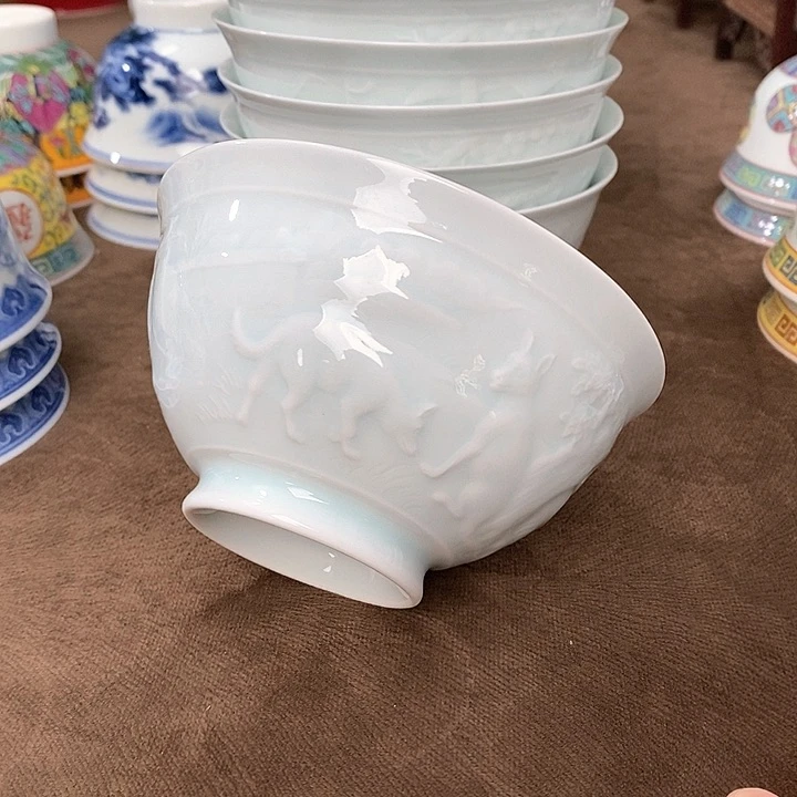 冬**阳景德镇瓷器艺术品