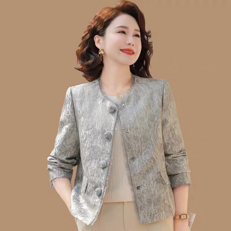 S057 宽松减龄波点雪纺衬衫女夏季2025年新款设计感小众外套