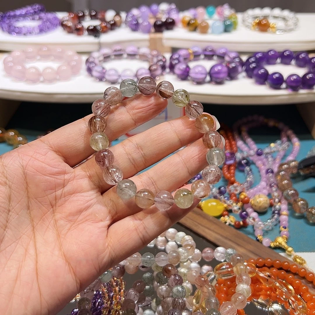 襄***初未镶嵌手串水晶卡9+