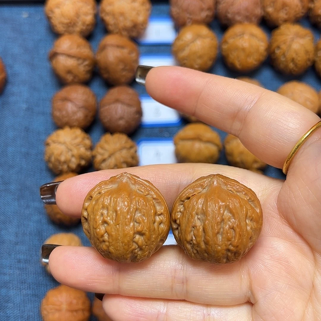 吊坠文玩核桃蓝胖子27尺全品无修