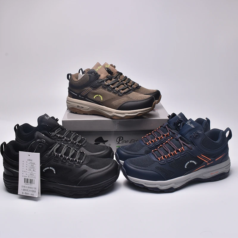 意大利撤柜捡漏款男鞋中帮轻便透气户外鞋防滑男士徒步登山鞋3965