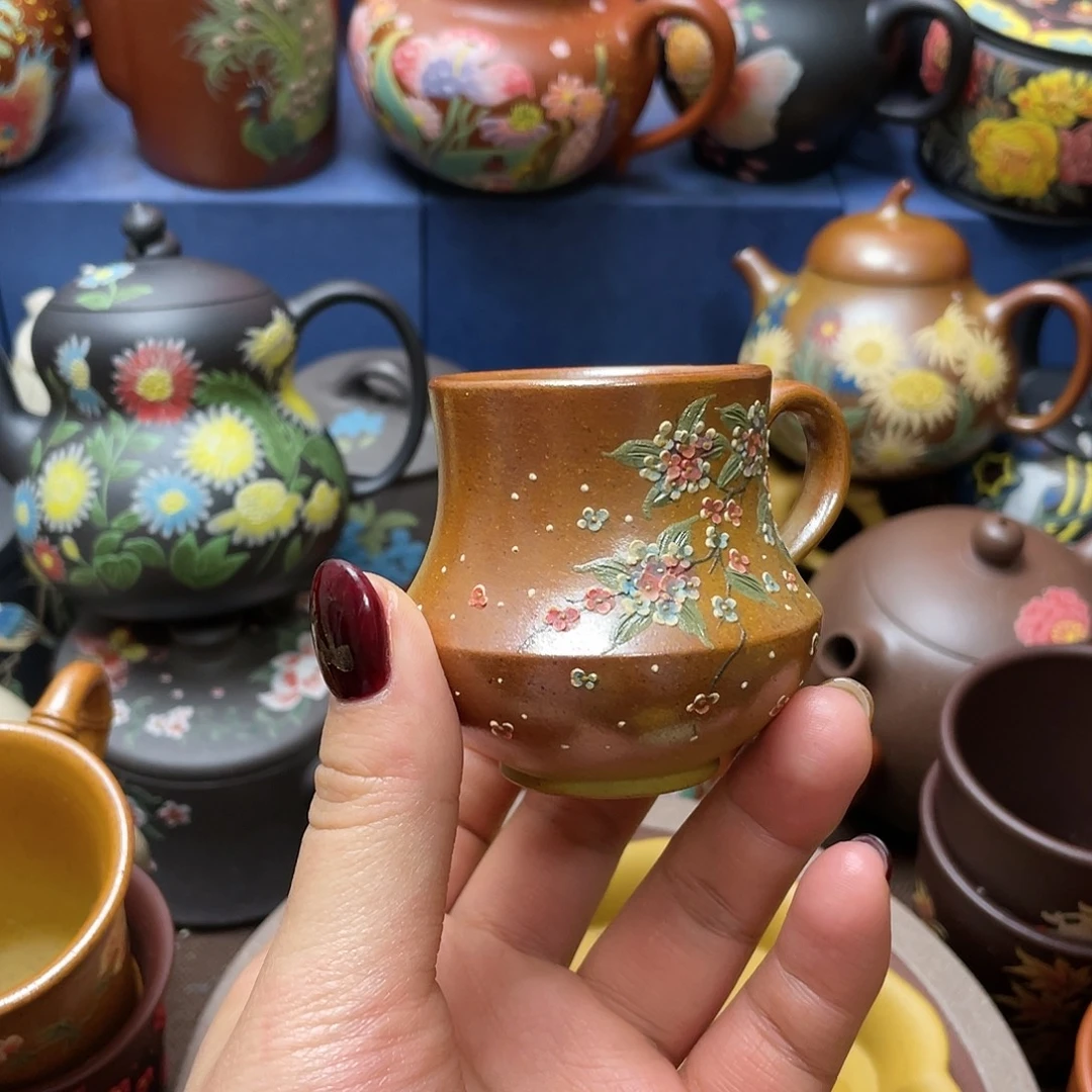 茶杯紫砂紫砂主人杯70cc