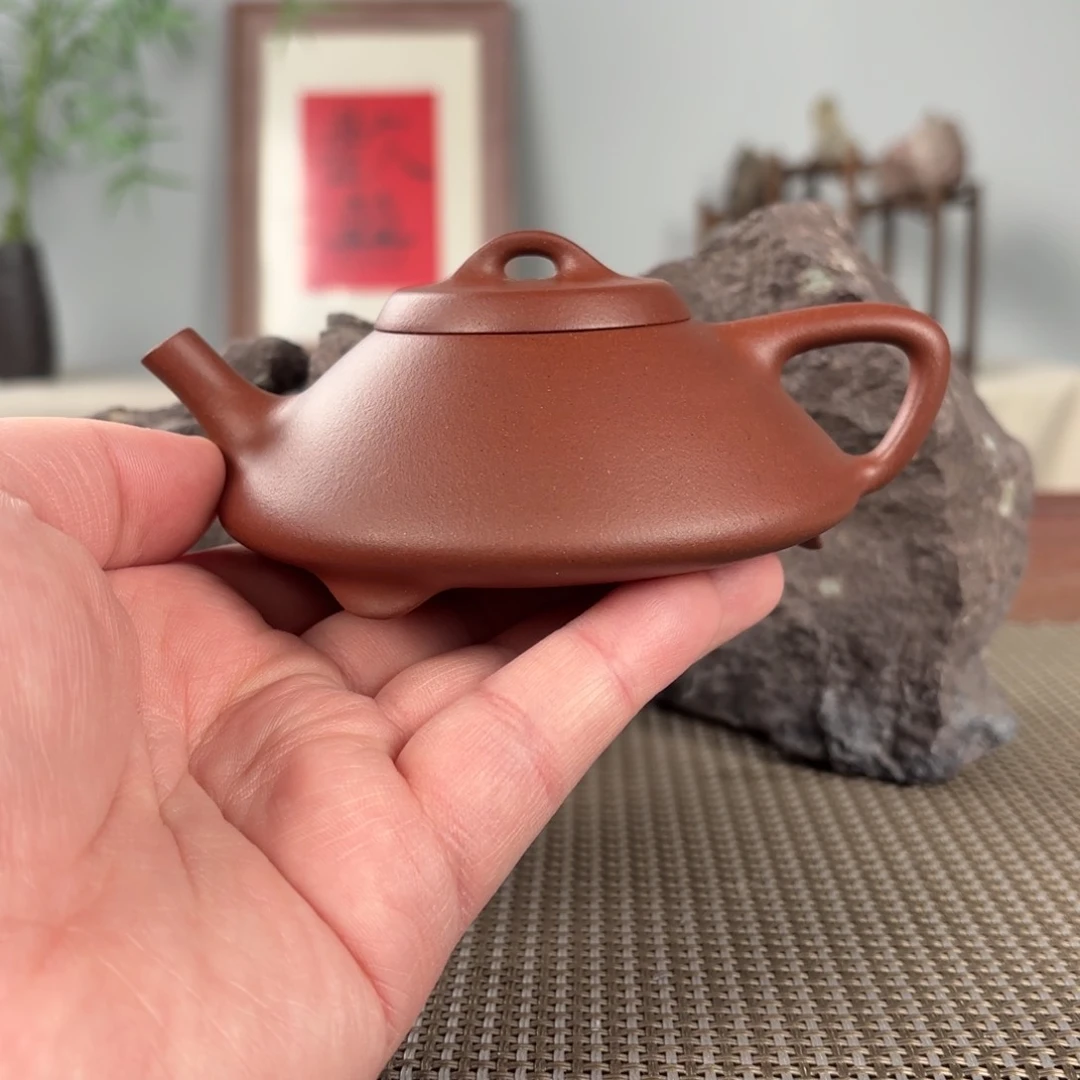 紫砂茶壶黄龙山原矿紫砂壶170