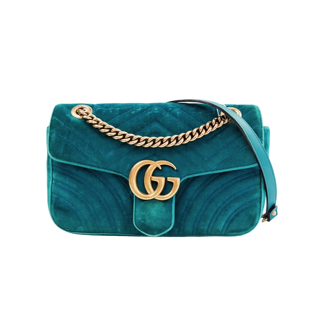 95新 古驰 安洁利严选GG Marmont/BK0156084 斜挎包