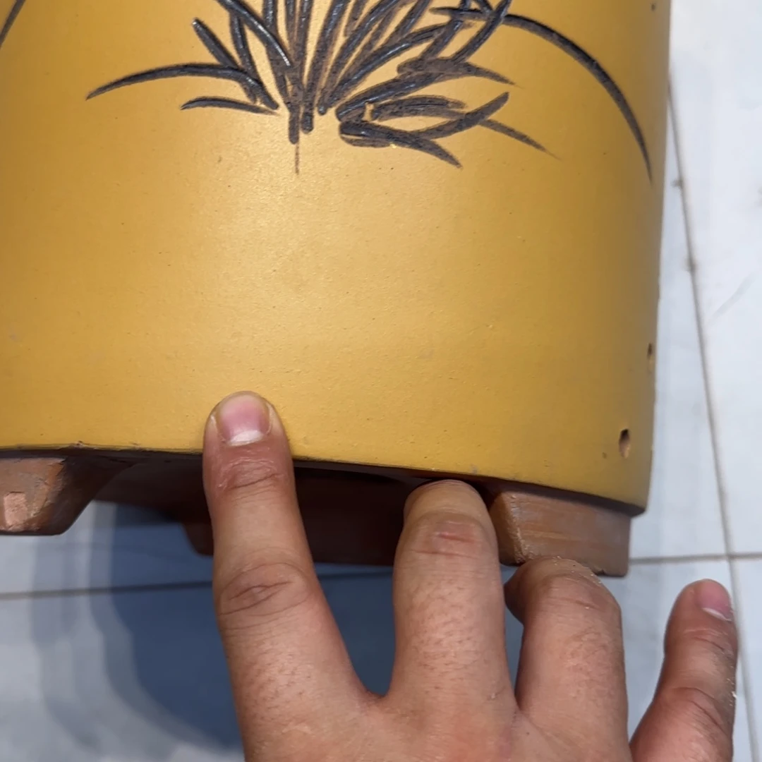紫砂花盆口径17.22口径