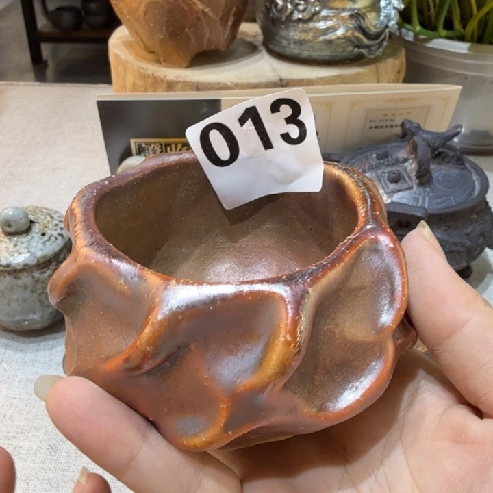 陶盘精品柴烧福利放漏