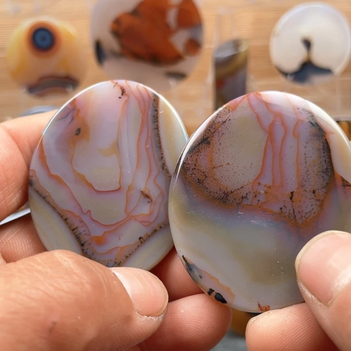 玛瑙/玉髓吊坠(不含链)未镶嵌